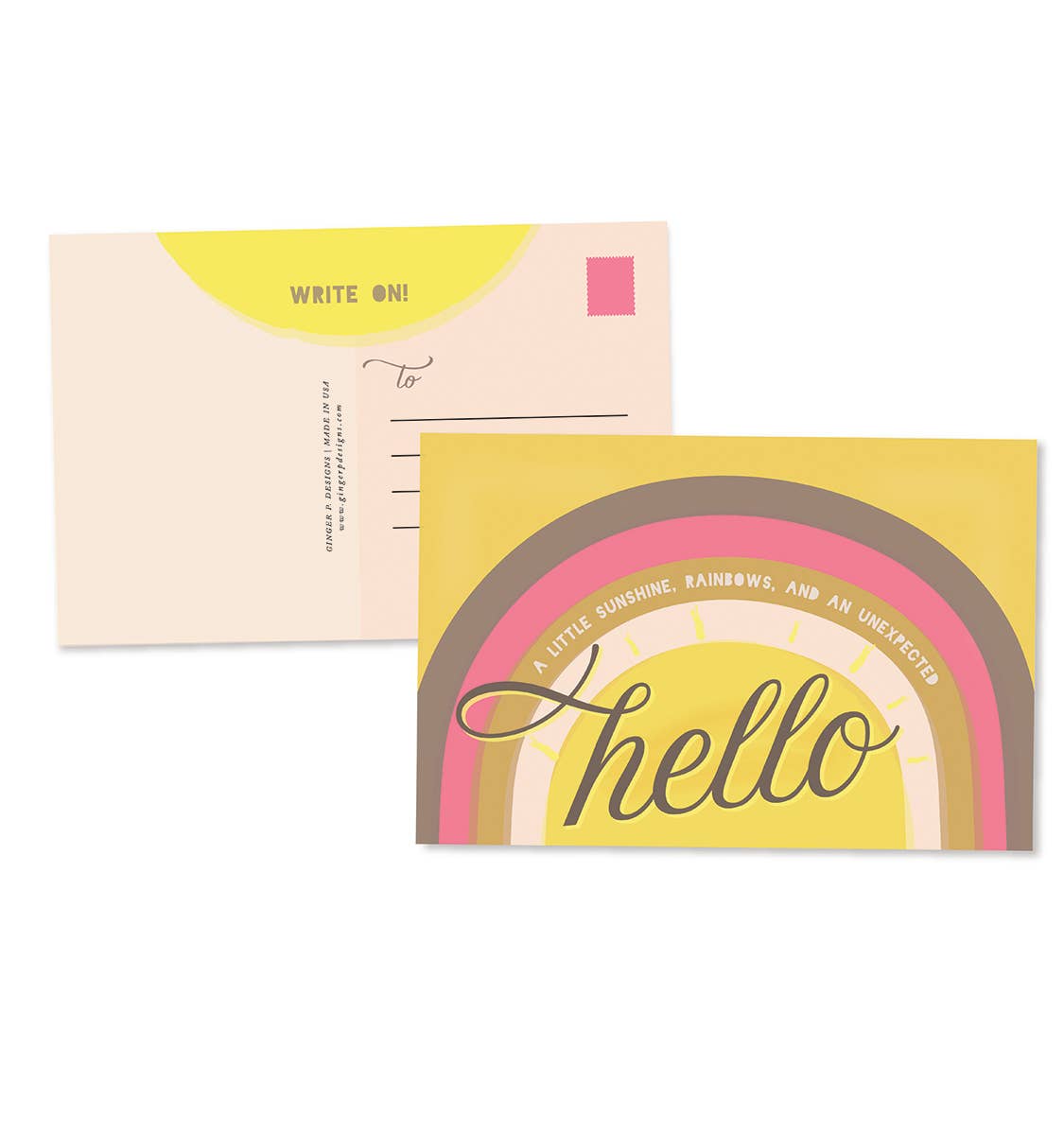 Hello Sunshine Postcards