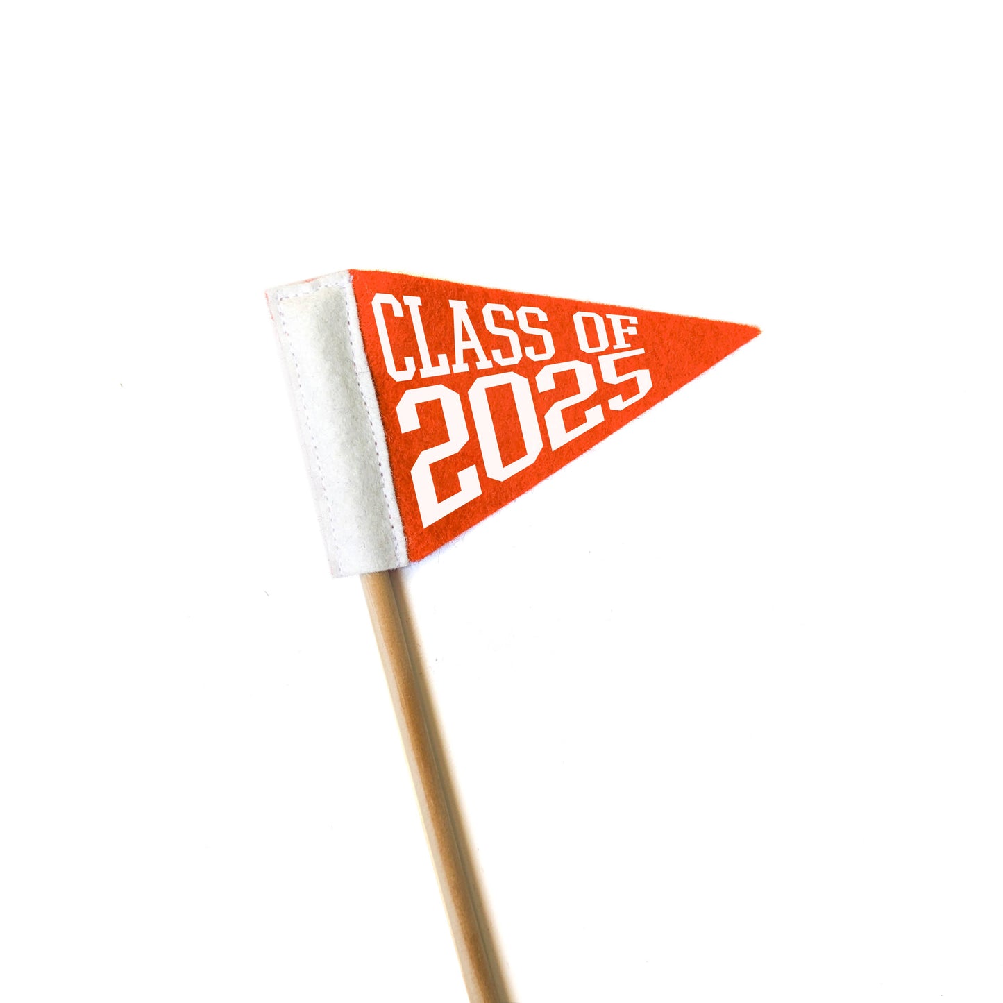 Graduation, Class of 2025 Tiny Pennant | Wool Blend Handmade