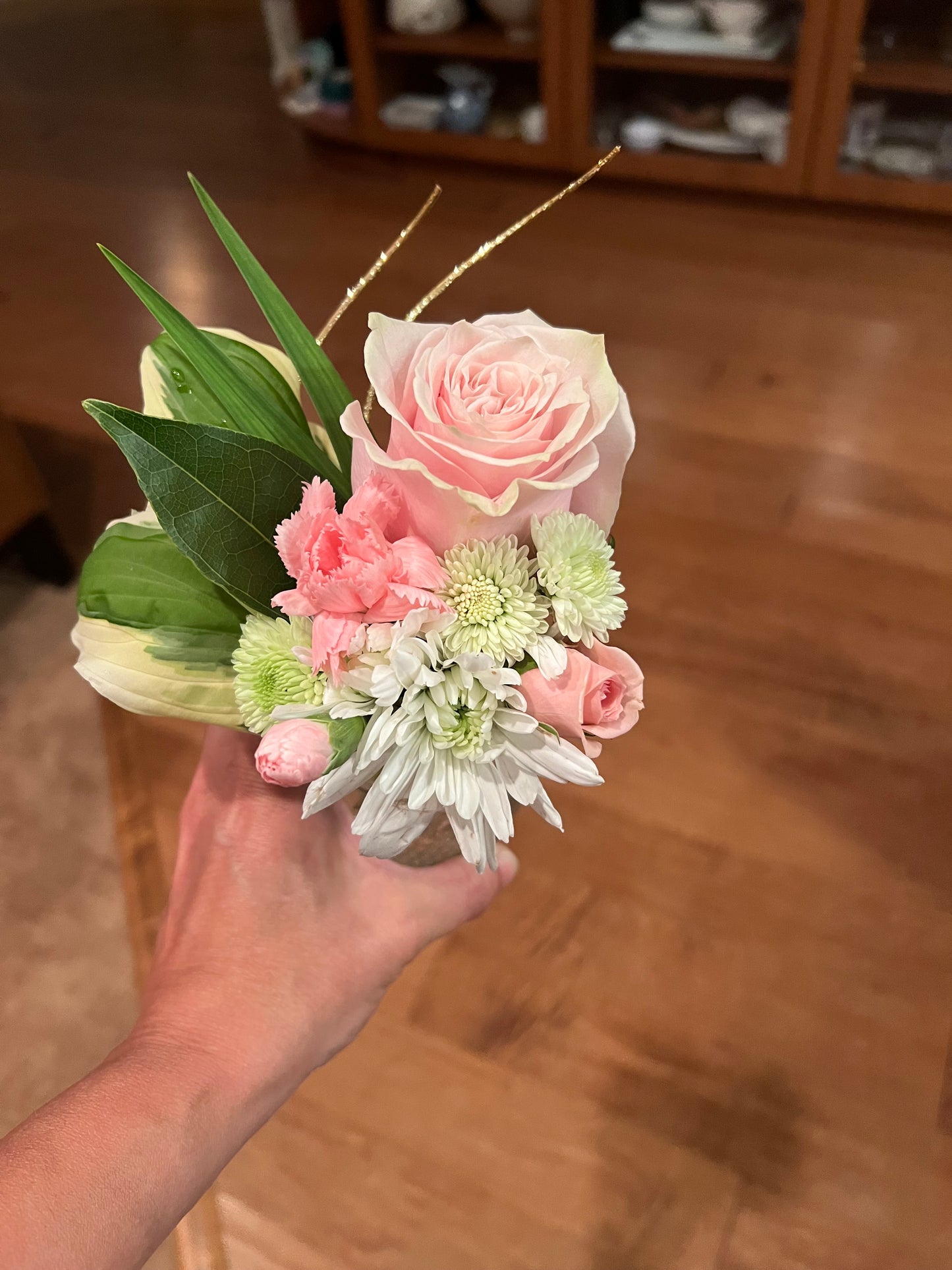 6 pack - Day Brighteners - six jars of fresh cut flowers