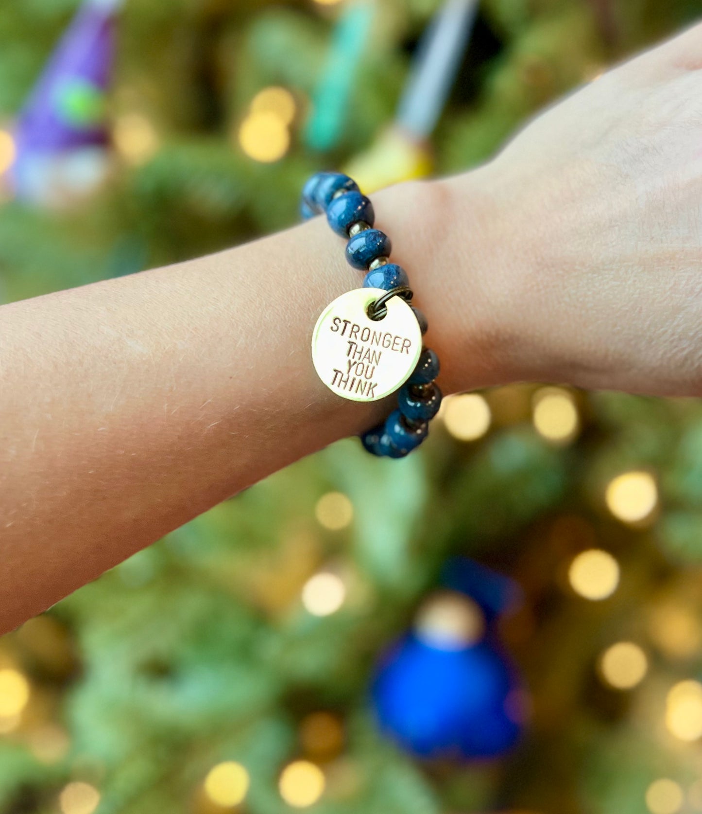 Grotto | STRONGER THAN YOU THINK | Bel Koz Round Clay Bead Bracelet