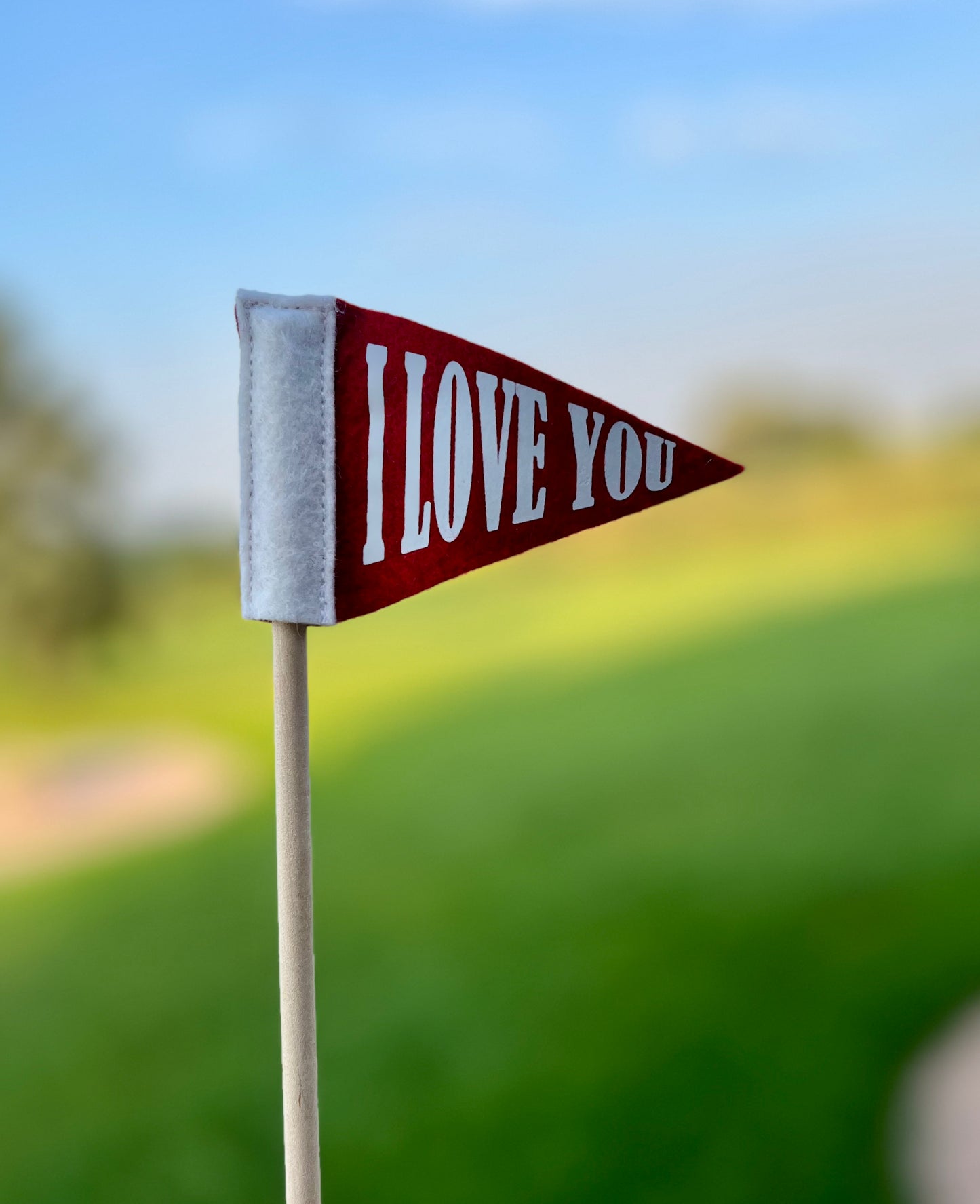 Love Tiny Flag Pennants | Floral Bouquets & More