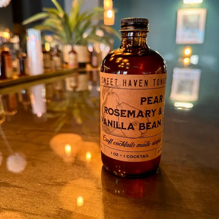 *NEW* Pear Rosemary & Vanilla Bean - Sweet Haven Tonic