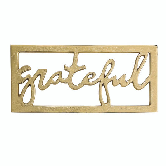 *NEW* Gold Trivet - Grateful