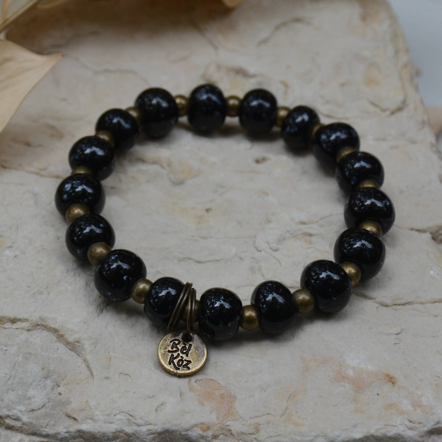 Twilight | FIERCE| Bel Koz Round Clay Bead Bracelet