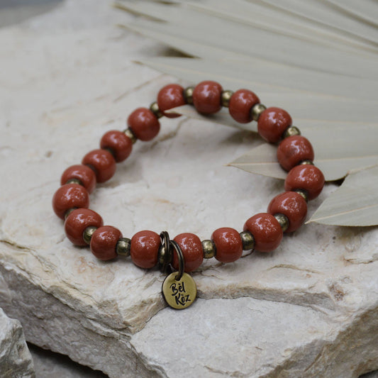 Arizona Sun | FEARLESS| Bel Koz Round Clay Bead Bracelet