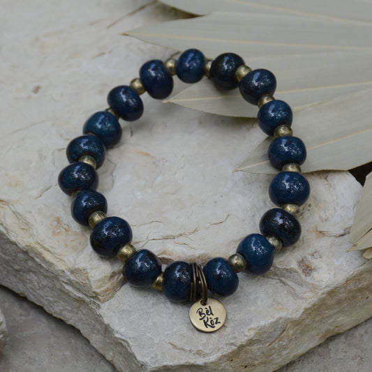 Grotto | STRONGER THAN YOU THINK | Bel Koz Round Clay Bead Bracelet